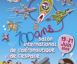 PARIS AIR SHOW 2009 - OFFICIAL POSTER