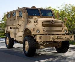 Navistar Demos MaxxPro® Recovery Vehicle at CANSEC