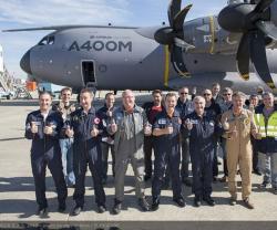Airbus Military A400M Fleet Makes 2000th Flight
