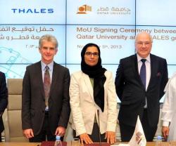 Qatar University, Thales Sign MoU on Information Systems