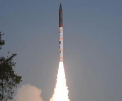 India Tests New Agni-IV Nuclear-Capable Ballistic Missile