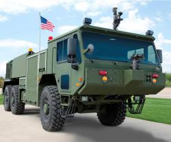 USMC’s New Oshkosh Firefighting Vehicle at Marine South