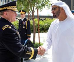 Mohamed Bin Zayed Meets Head of US Joint Chiefs-of-Staff