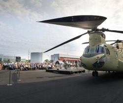Boeing Delivers 1st Multiyear II Configured Chinook