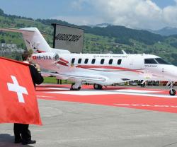 Pilatus Unveils First PC-24 Prototype