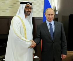 Abu Dhabi Crown Heir, Russian President Hold Talks