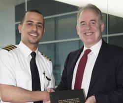 Emirati Etihad Pilot Youngest Holder of PhD in Aviation