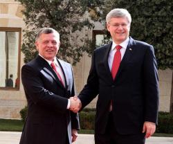 Jordan’s King, Canada’s PM Discuss Regional Threats
