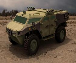 FNSS Unveils PARS 4x4 Wheeled Armoured Vehicle