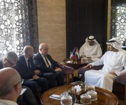 Abu Dhabi Crown Prince Receives French Defense Minister