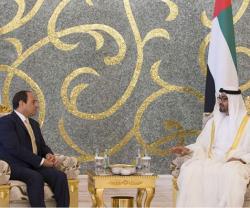 Abu Dhabi Crown Prince Receives Egyptian President