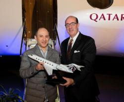 Qatar Airways Receives First Gulfstream G650ER Aircraft