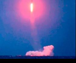 Russian Nuclear Submarine Test-Fires Strategic Sineva Missile