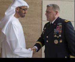 Crown Prince of Abu Dhabi Receives US Chief of Staff