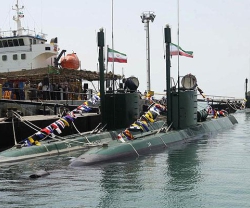 Iran Launches 4 New Submarines