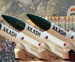 India Test Fires Surface-to-Air Akash Missile