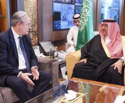 Saudi Crown Prince Receives British Parliament Defense Head
