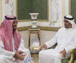 Saudi Defense Minister Meets Abu Dhabi Crown Prince