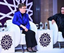 Lockheed Martin’s Lorraine Martin Speaks at the Women in Industry Forum in Abu Dhabi