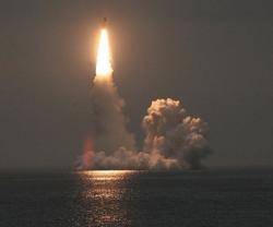 Russia’s Yury Dolgoruky Submarine Test-Fires Bulava ICBM