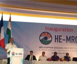 Indian Defense Minister Inaugurates HE-MRO
