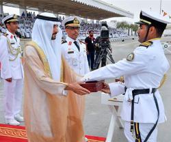 Dubai Crown Prince Attends 17th Graduation of Naval College