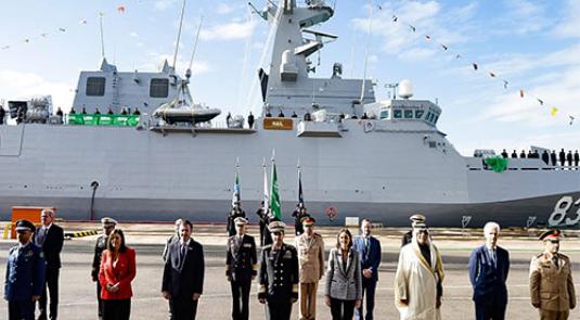 Navantia Delivers Third Corvette to Royal Saudi Naval Force 