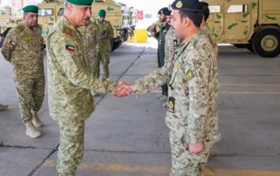 Deputy Chief of Kuwait National Guard Inspects Security Battalion, Visits Liberation Camp