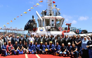Egyptian Navy Receives First “Ras El-Hekma” ASD Tugboat from Alexandria Shipyard