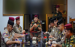 Iraq’s Deputy Chief of Staff for Training Inspects Chemical Weapons Units