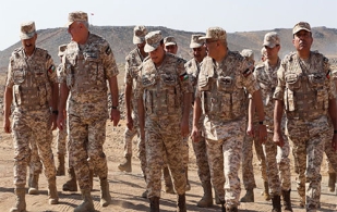 Jordanian Army Chief Oversees Tactical Drill, Visits Muwaffaq Salti Air Base