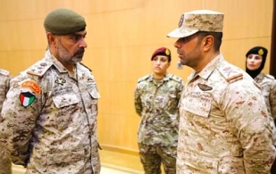 Kuwait’s Deputy Army Chief Inspects Center for Female Officer Cadets