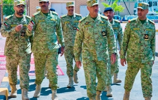 Kuwait’s National Guard Undersecretary Inspects Anti-Drone Measures at Al-Sumoud Camp