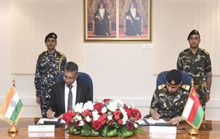 Oman, India Sign Renewal of Memorandum in Maritime Security Fields