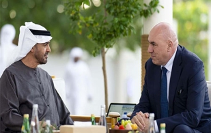UAE President Receives Italian Defence Minister